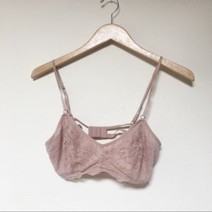 Urban Outfitters- Pink Lace Bralette